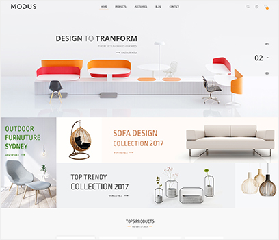 Wcom - Modern Furniture WooCommerce