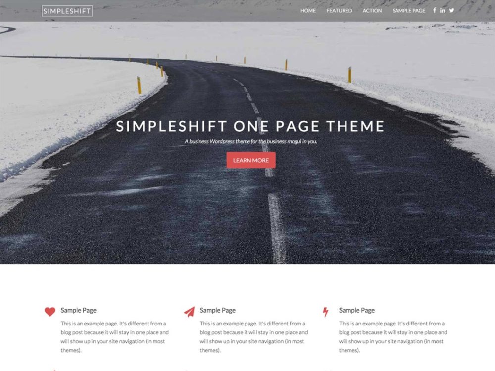 SimpleShift Multi-purpose Theme