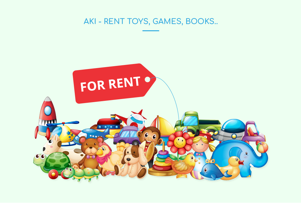 Aki - Rent Toys, Games, Books