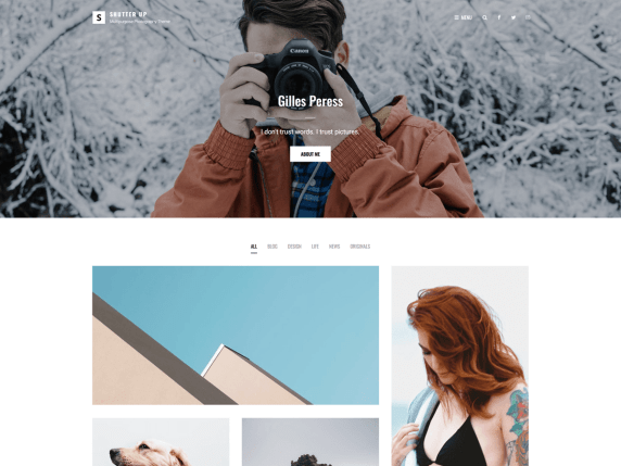 Free minimalist wordpress themes
