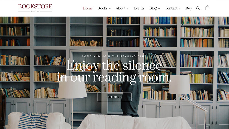 Woocommerce bookstore themes