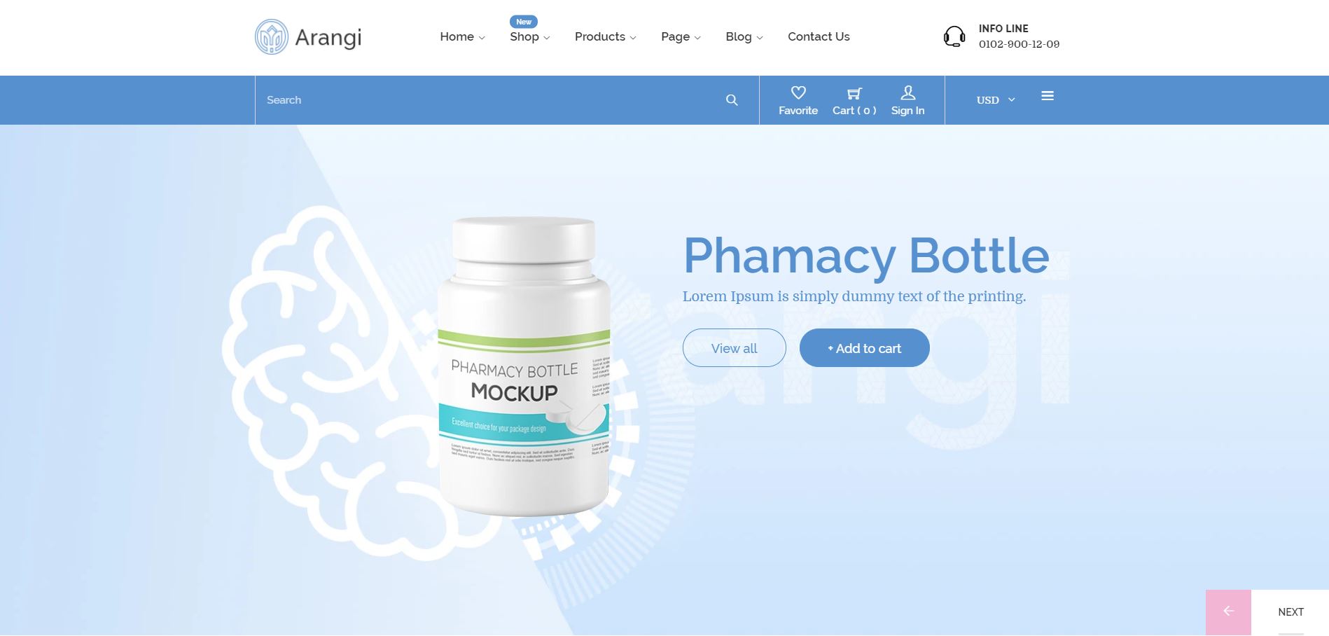 Pharmacy Shopify theme