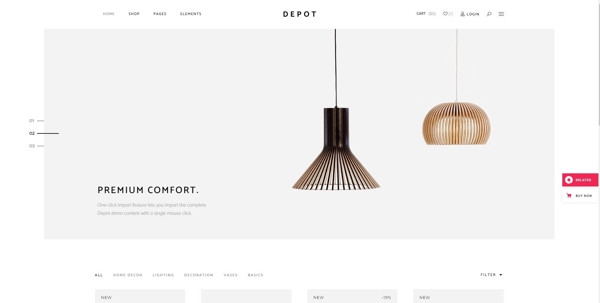 Depot eCommerce Theme