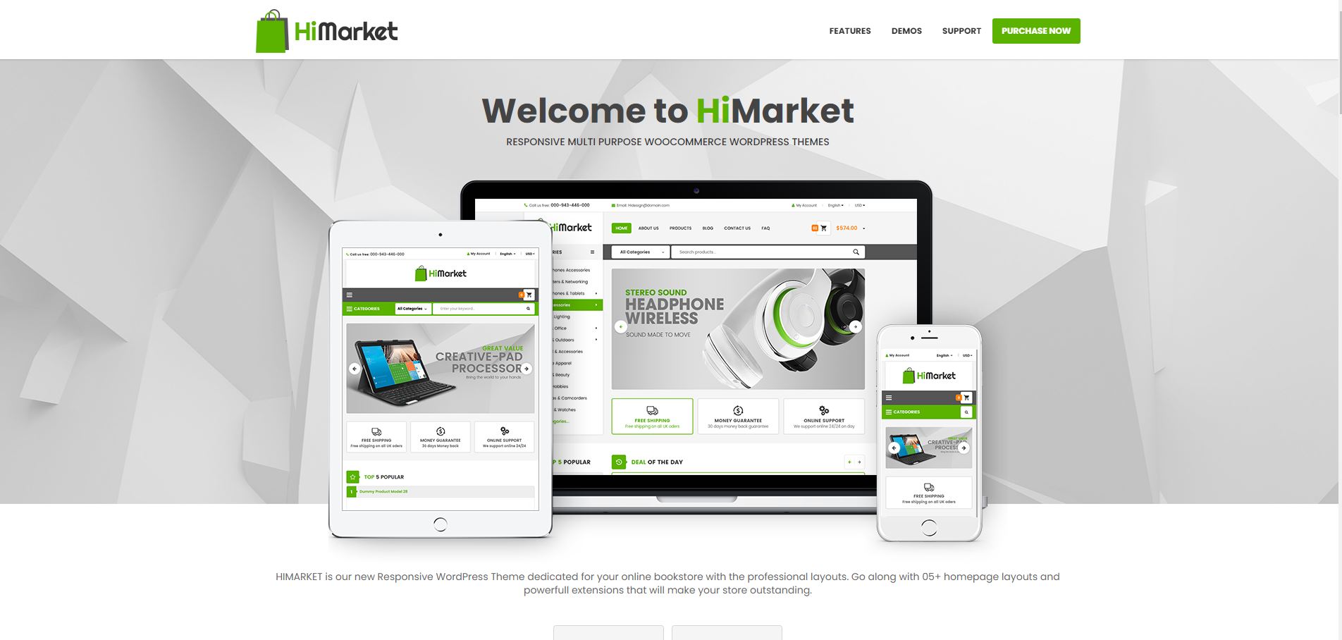  HiMarket electronics WooCommerce themes