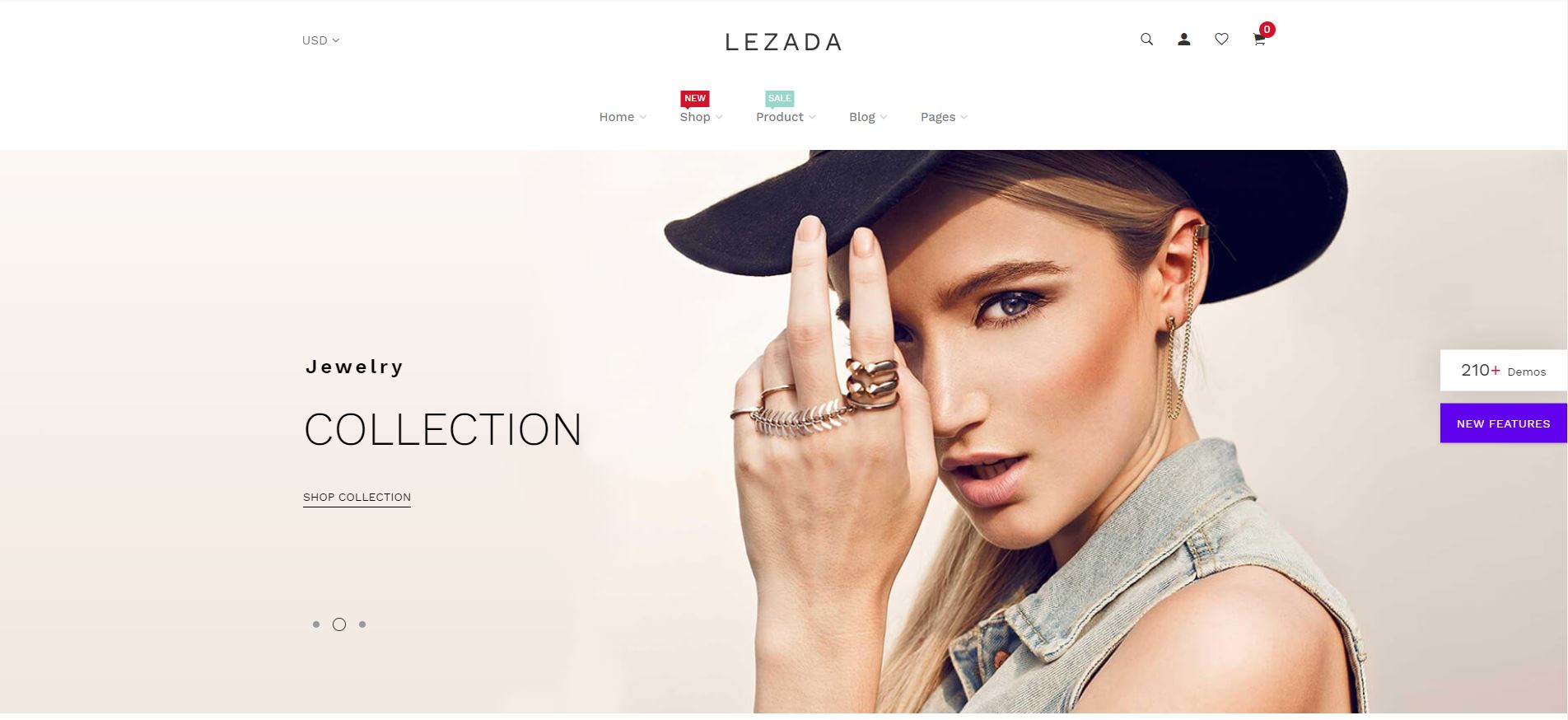 Shopify Jewelry theme