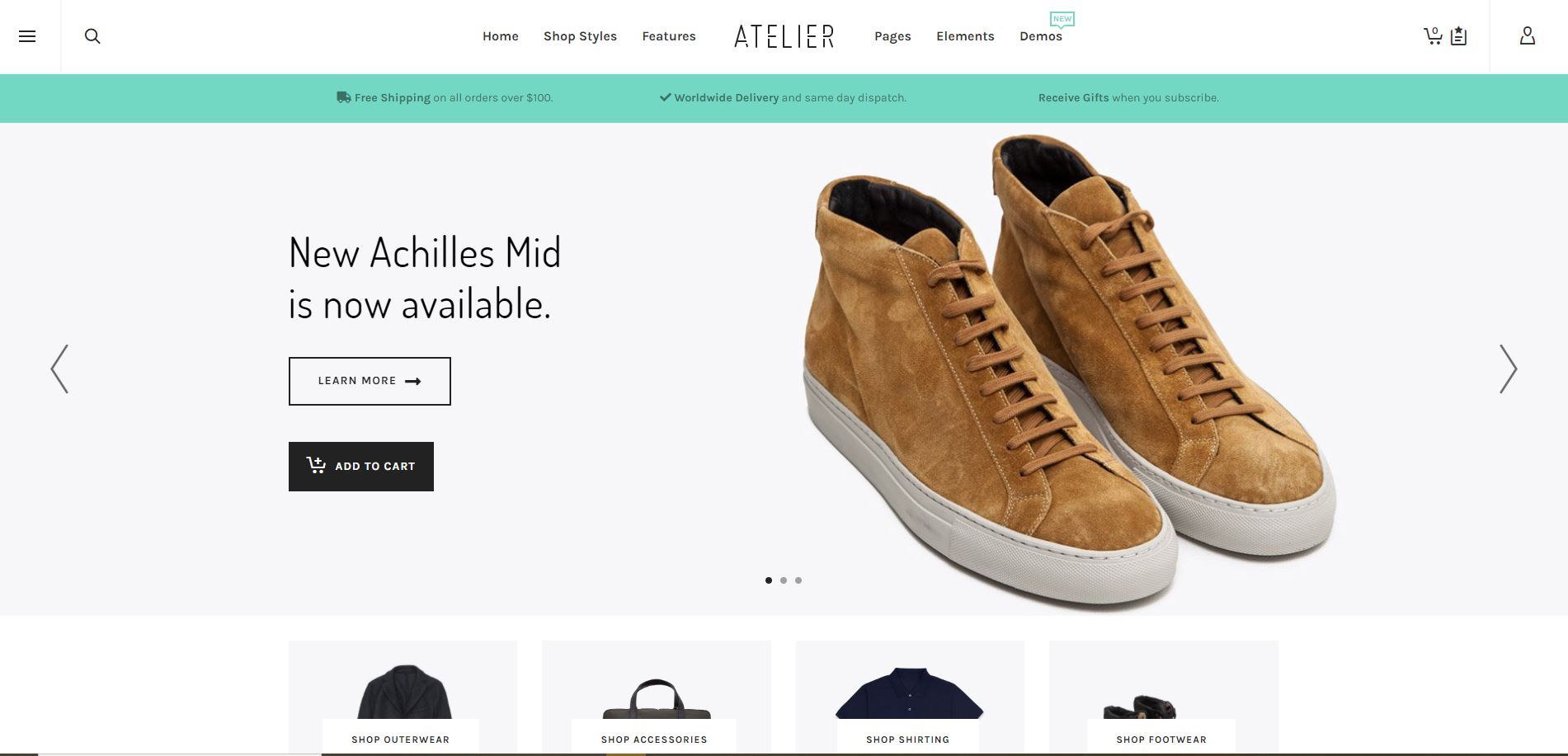 minimal Woocommerce themes