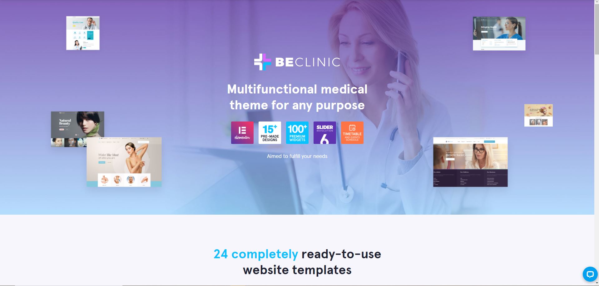 medical Woocommerce themes