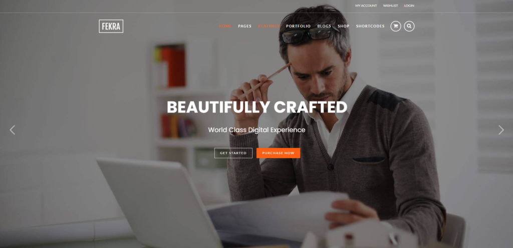 Free wordpress themes for business
