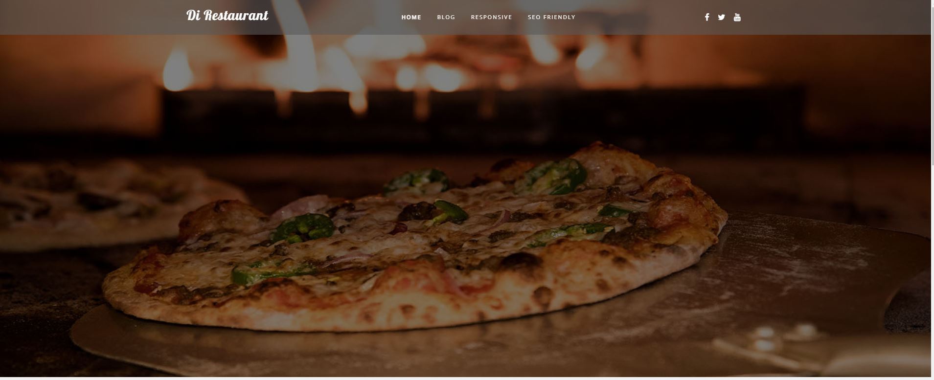 Free WordPress restaurant theme: Di Restaurant