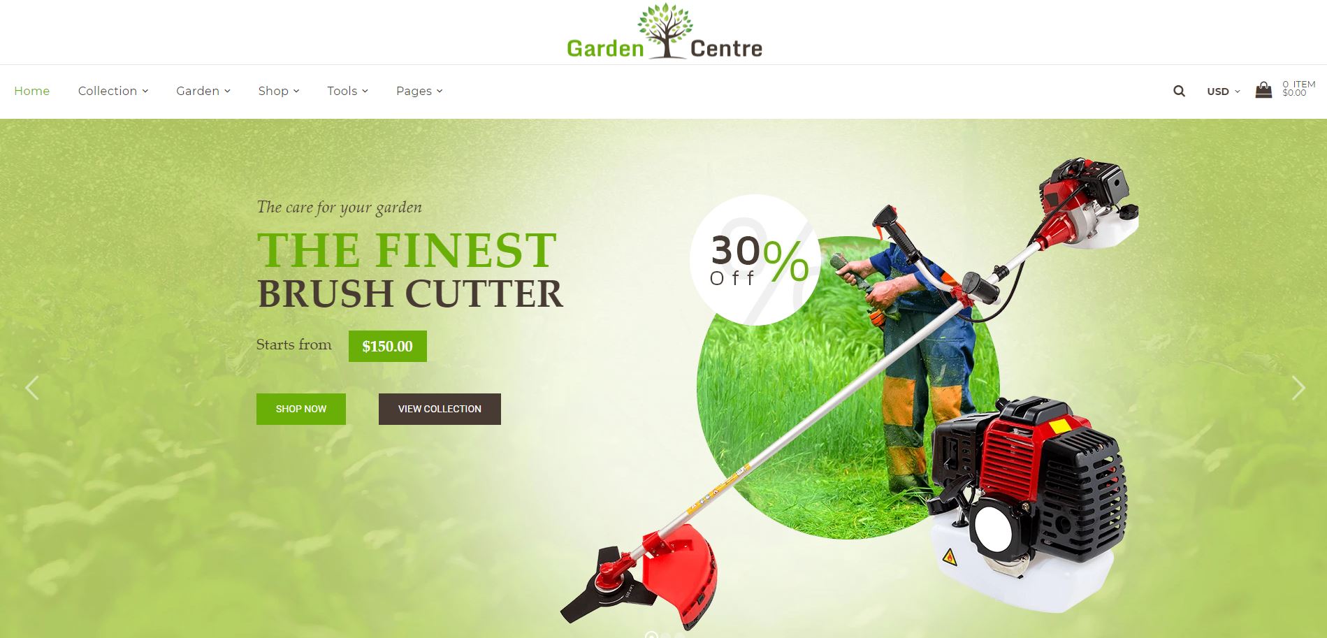 Garden Shopify theme