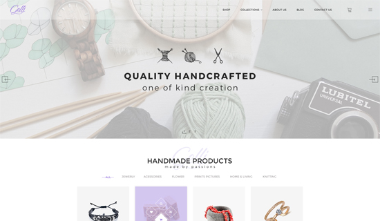 Gelli WordPress Theme