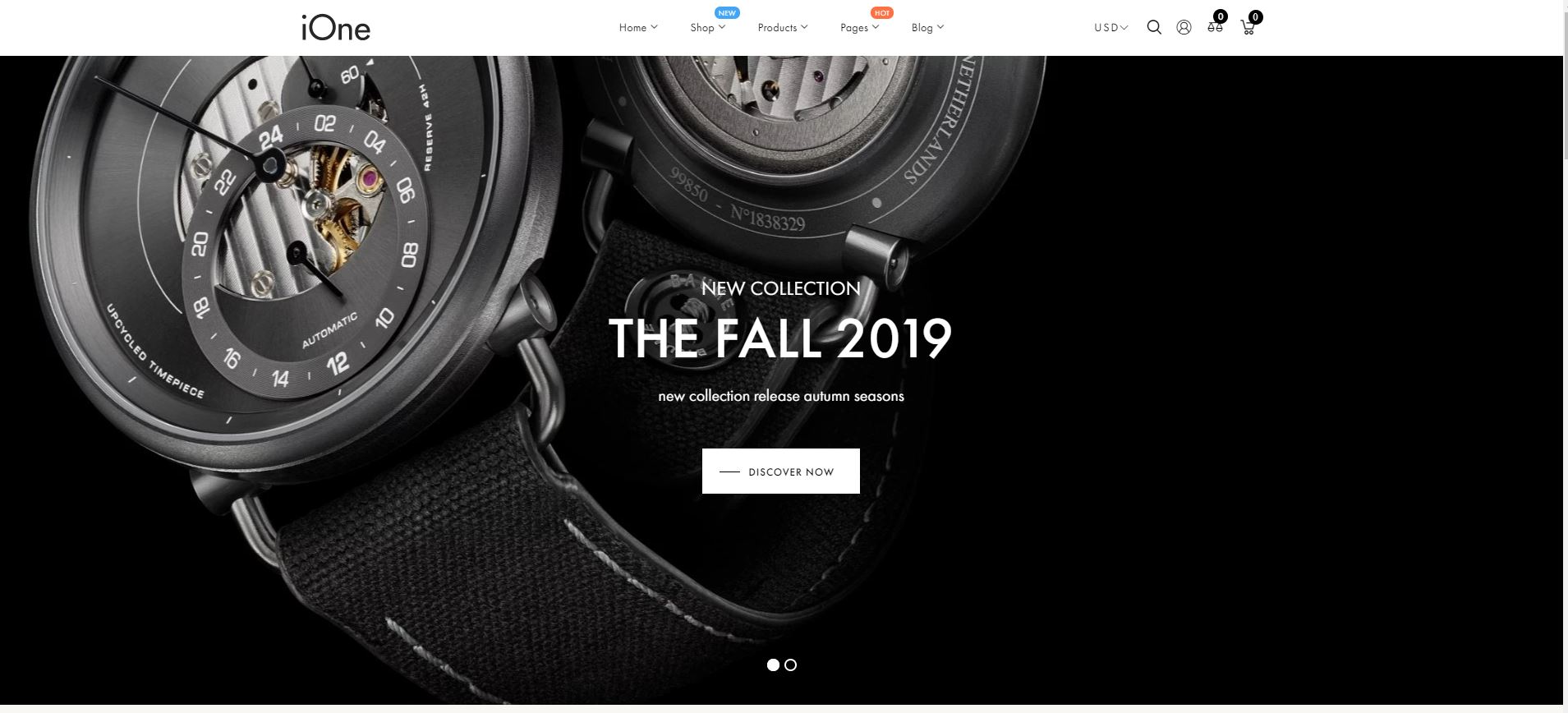 Watches shopify theme