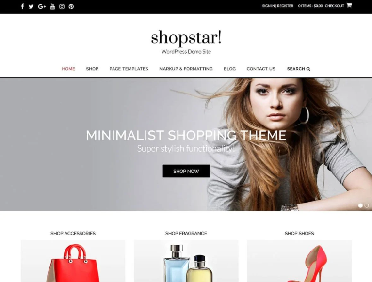 Free woocommerce themes