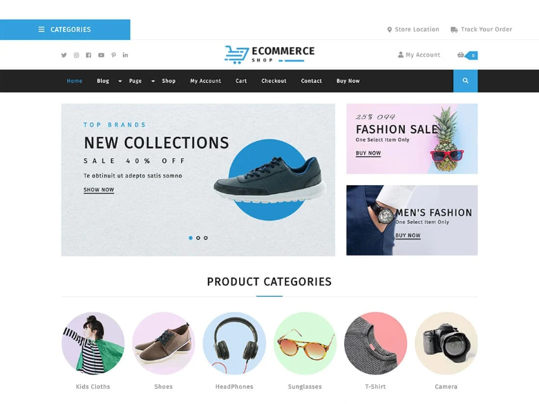 Free woocommerce themes