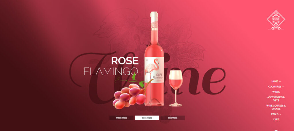 wine shop Woocommerce themes