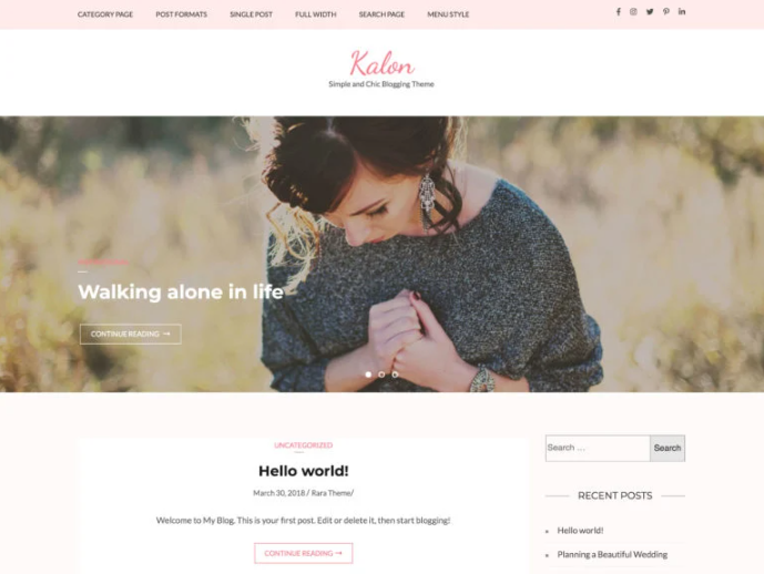 In this article, we’ve put the best free wedding WordPress theme available on the web together. 