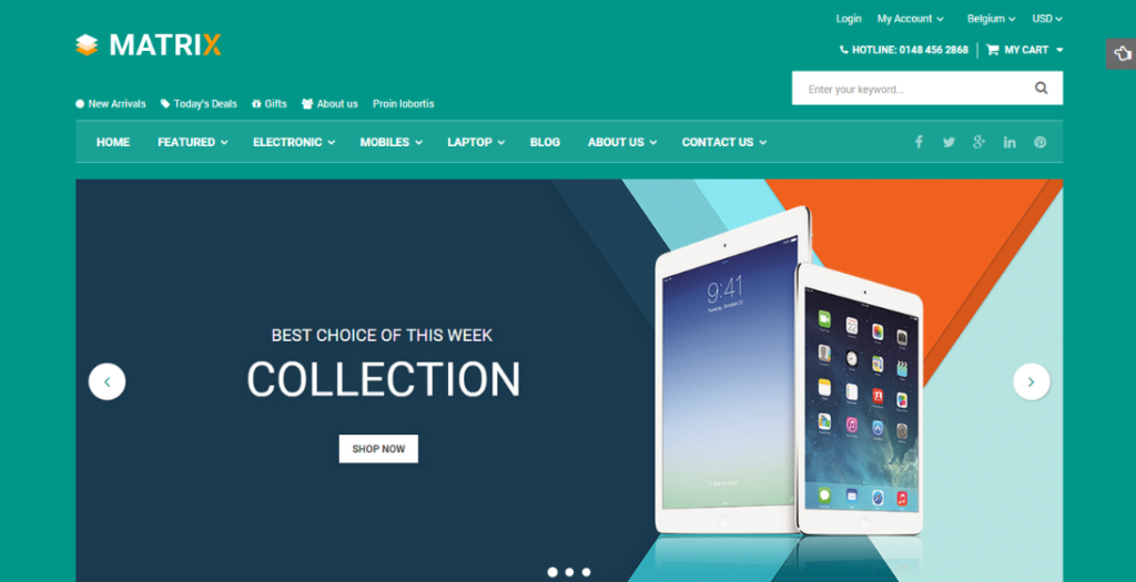 Computer Store Magento Theme