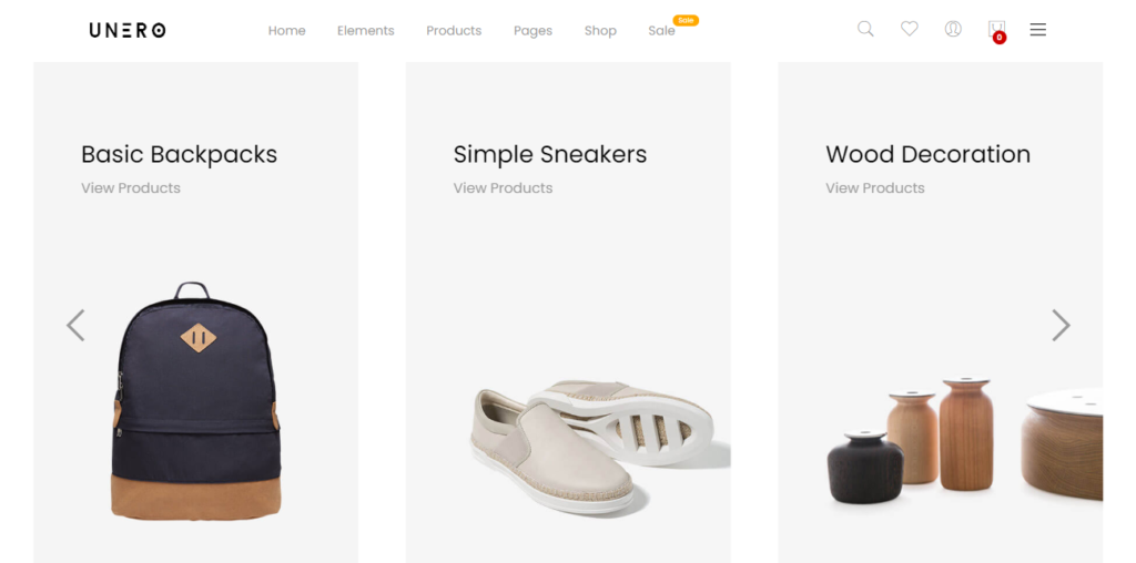 the right shoes Magento theme 