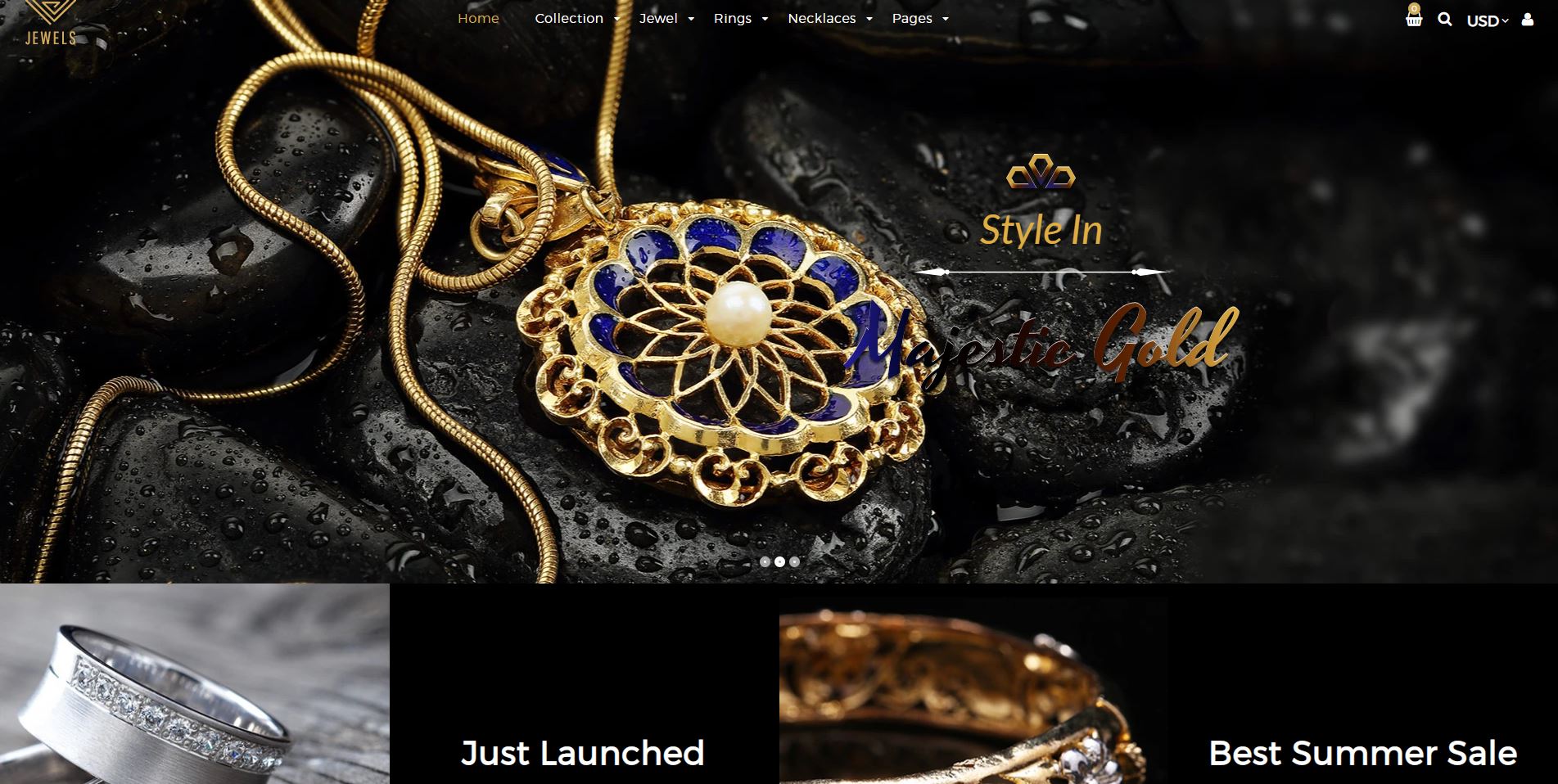 Shopify Jewelry theme