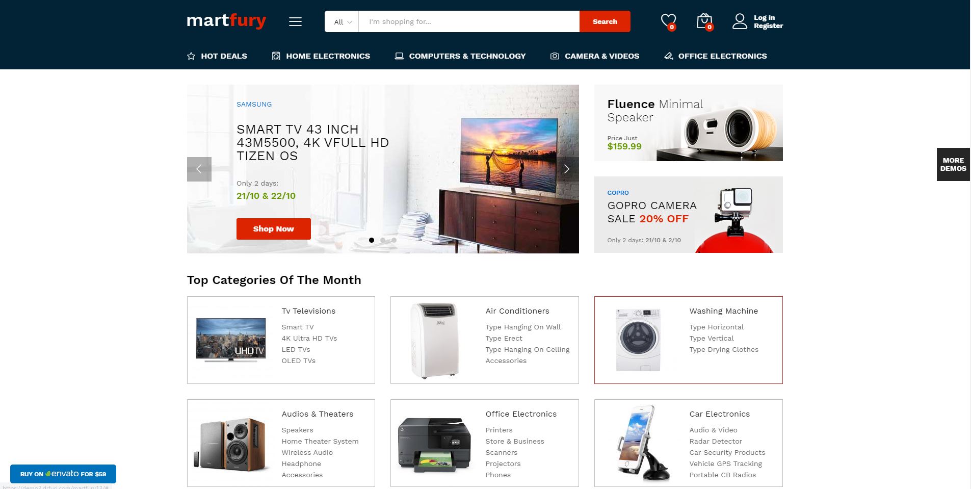 Electronics woocommerce themes