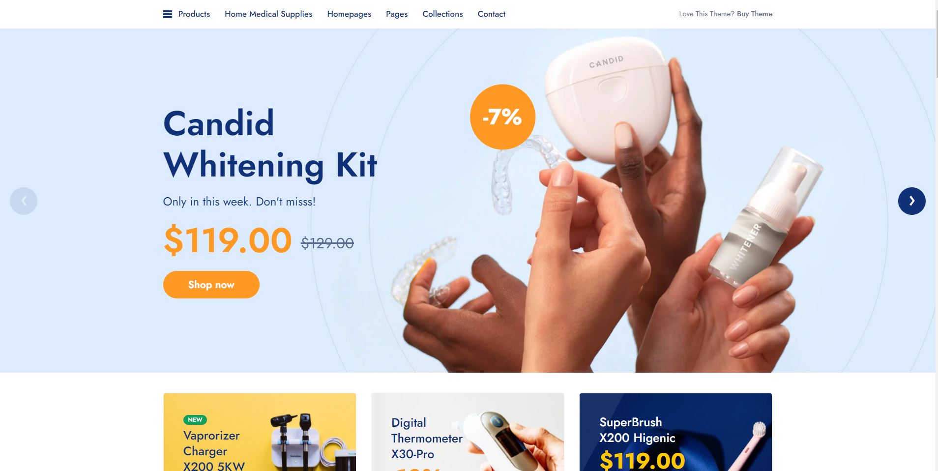 Pharmacy Shopify theme