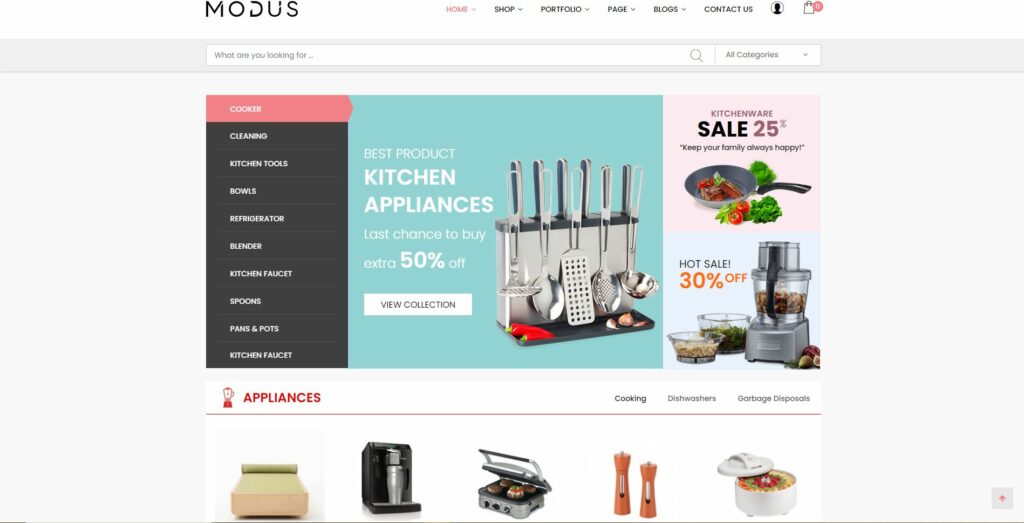 Modus | Wood Shop WooCommerce Themes