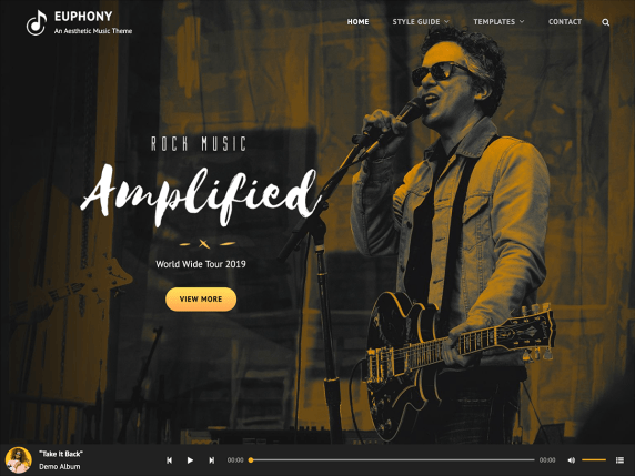 Free Music WordPress Themes