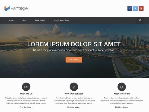 Vantage Free eCommerce theme