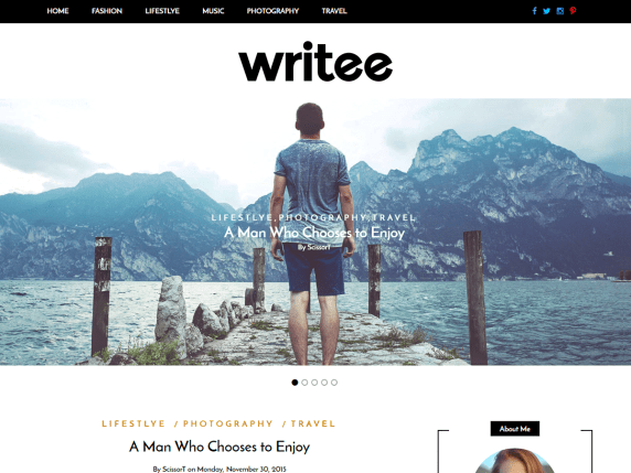 free wordpress blog themes
