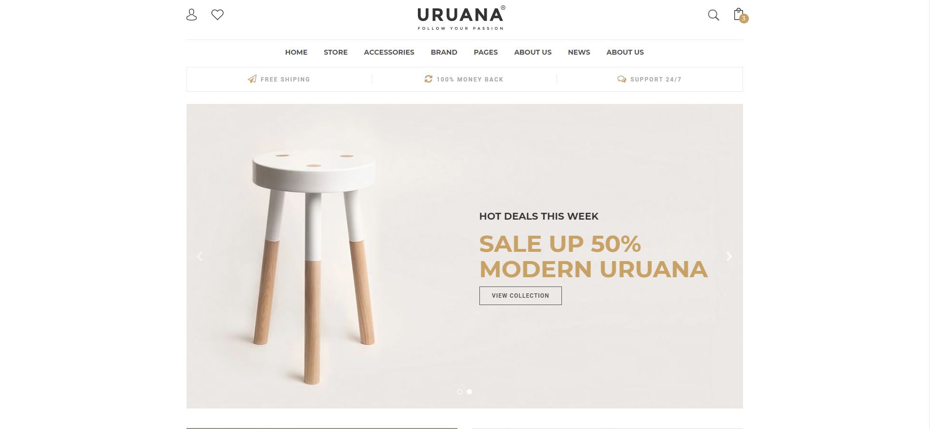 Uruana  Shopify furniture theme