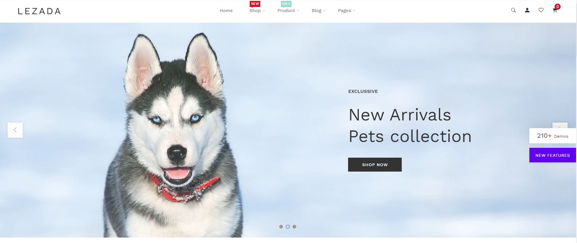 Shopify pet store theme