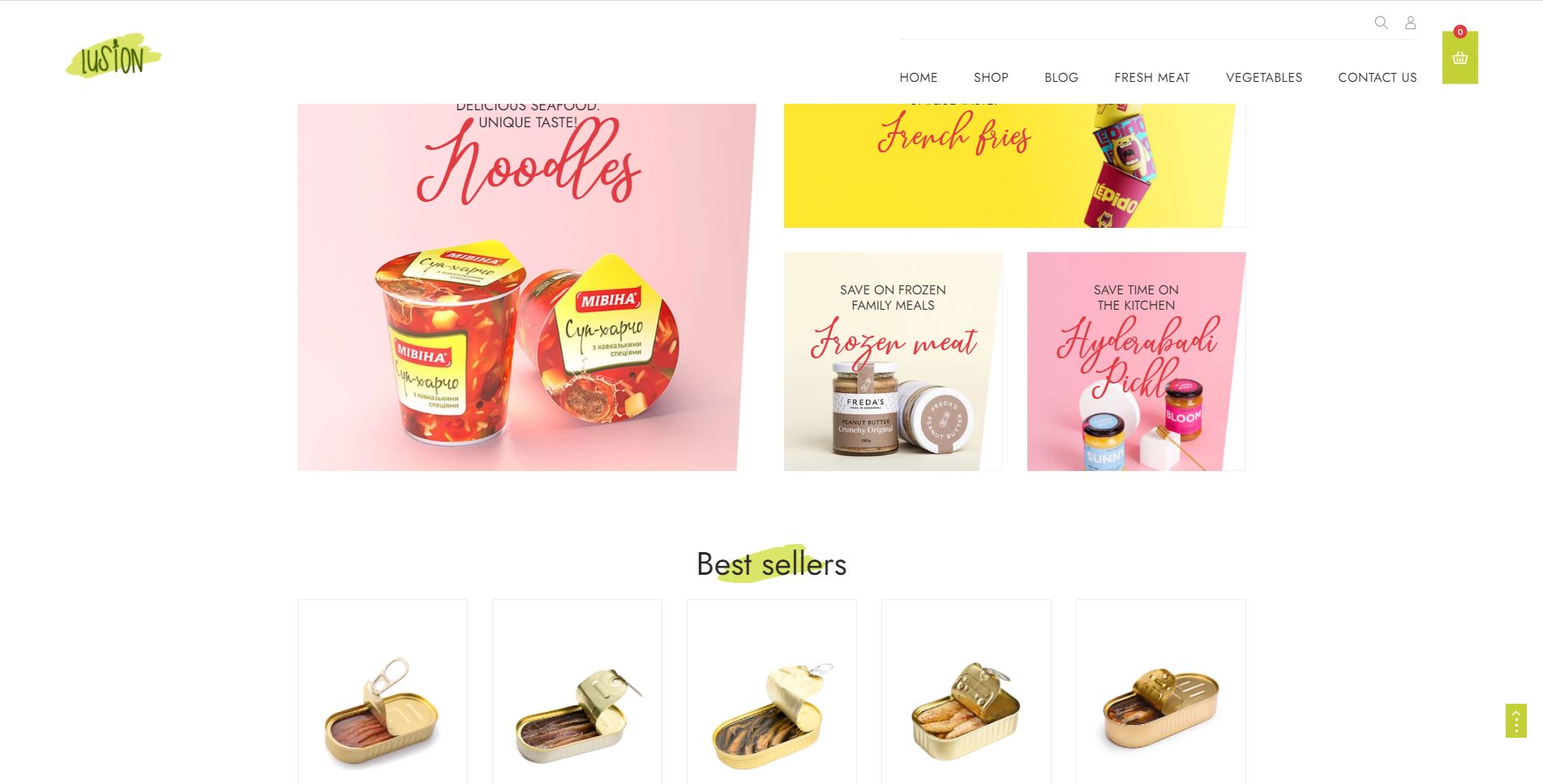 Lusion Shopify pet store theme