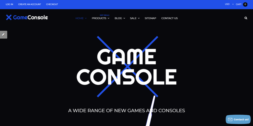 Game Space - Cool Video Games Store Shopify Theme