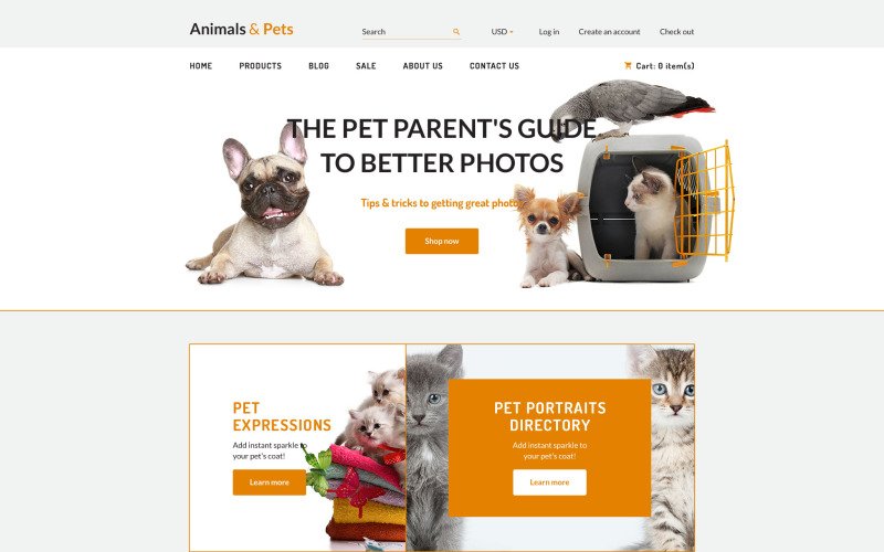 Animals Pets Shopify Theme