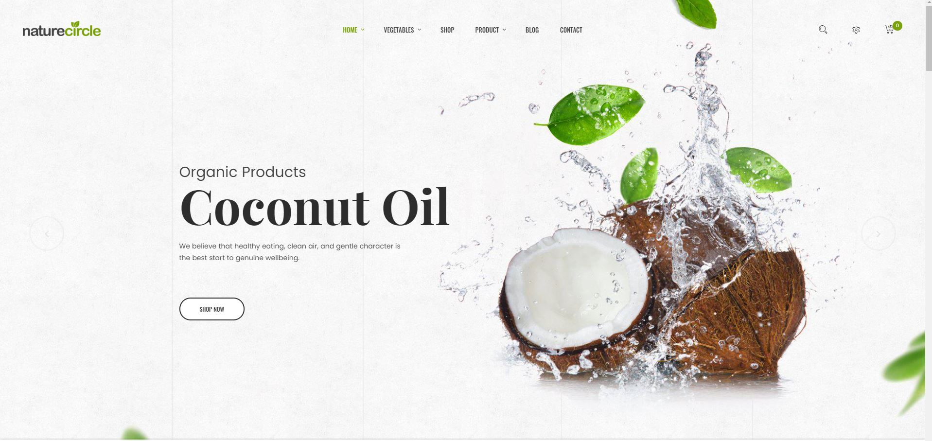 Naturecircle  Fruits and vegetables Shopify Theme