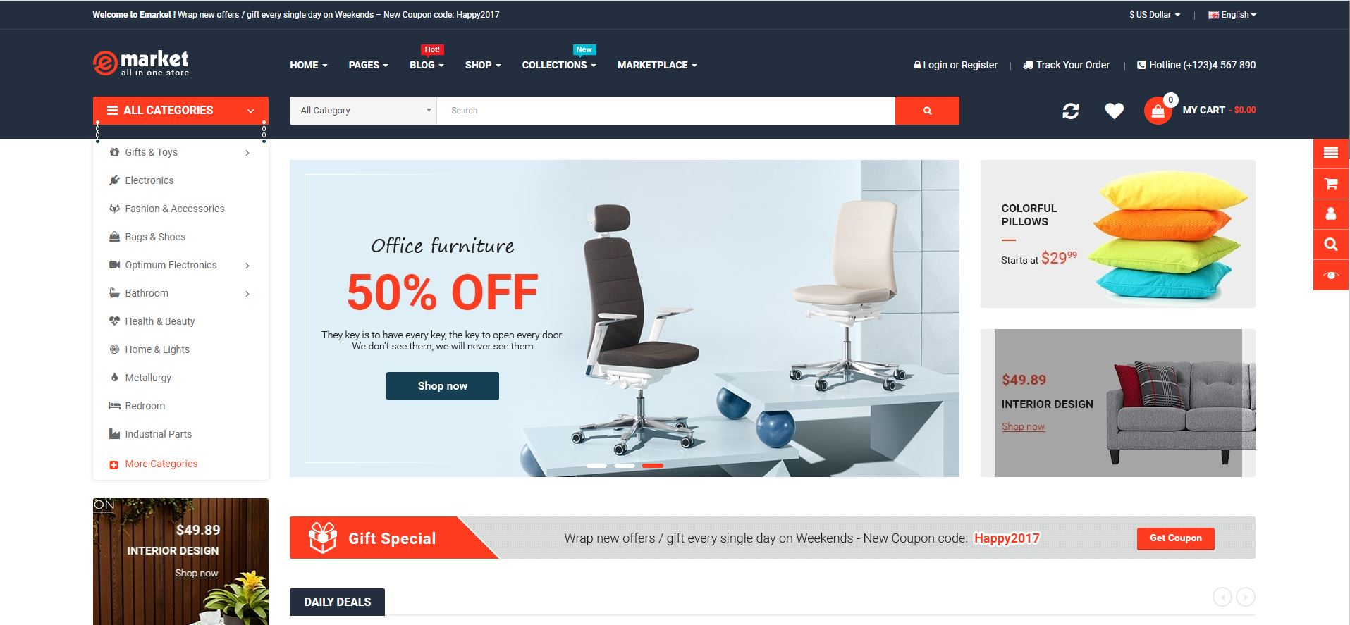 Opencart responsive theme