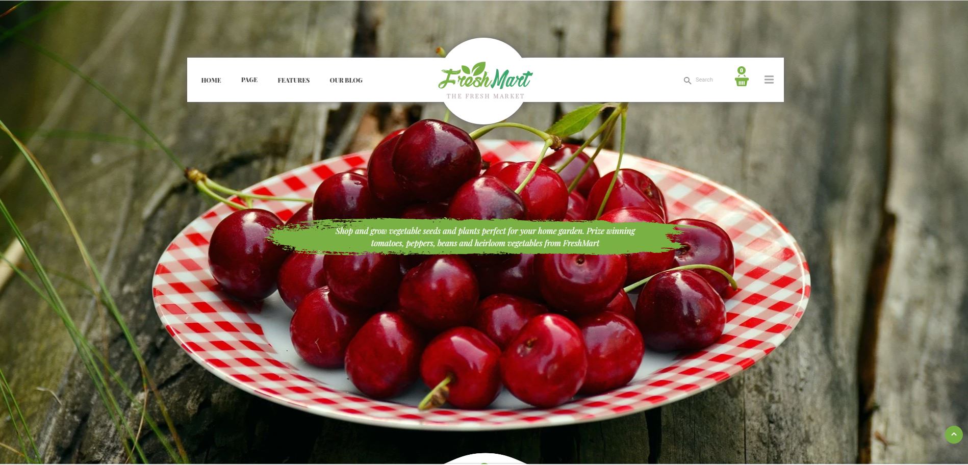 FreshMart Fruits and vegetables Shopify Theme