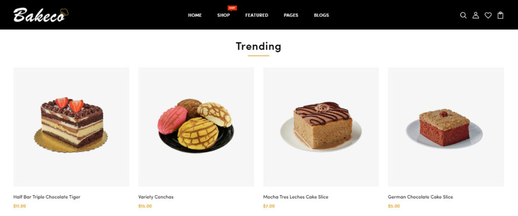 food store Shopify theme