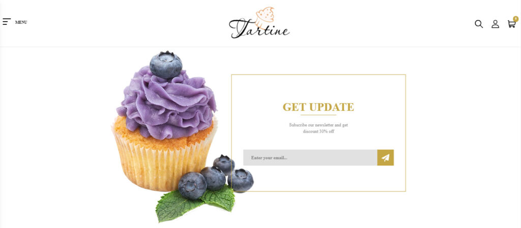 Shopify bakery theme