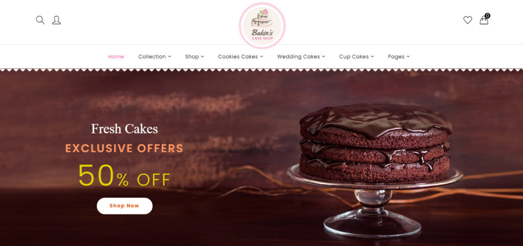 Shopify bakery theme