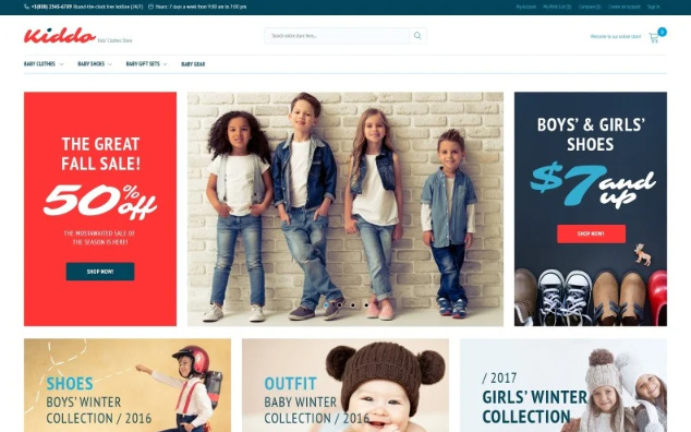 Kids Magento Theme