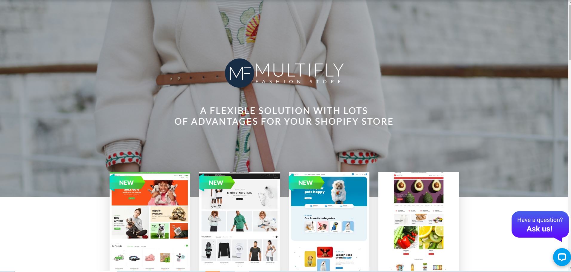 Shopify responsive theme