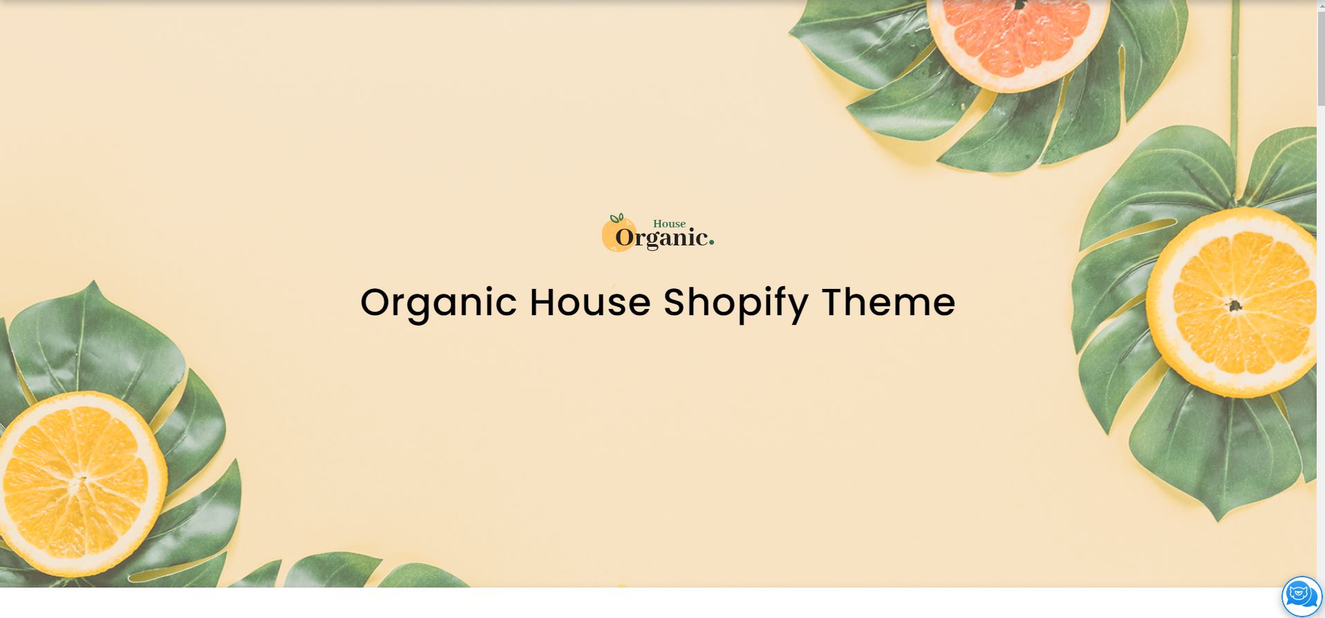 Organic House Store Shopify Theme