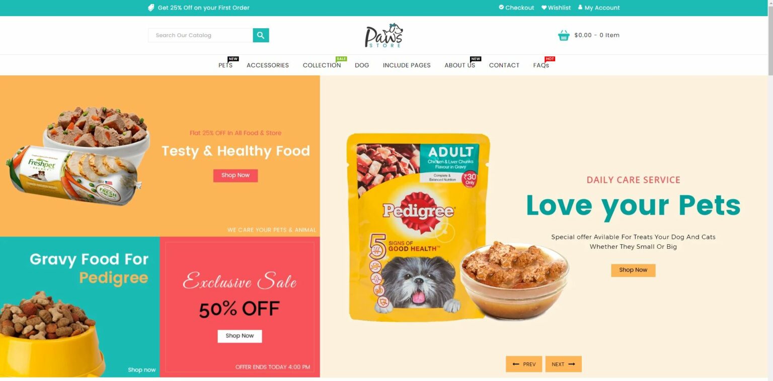 Shopify pet store theme Top 15 best themes to start the online business