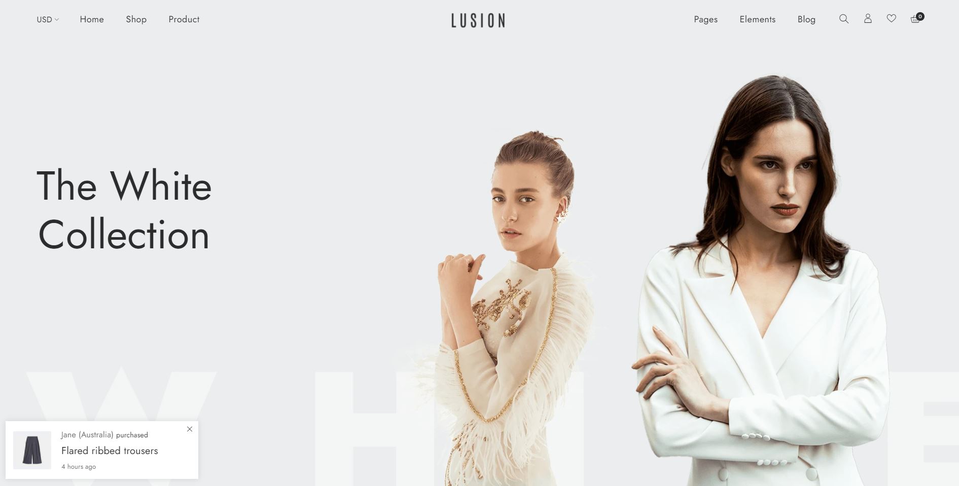 Lusion shopify theme