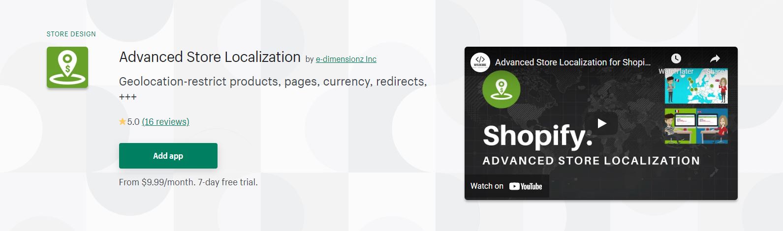 Shopify redirect app