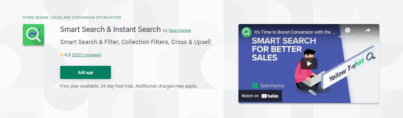 Smart Search & Instant Search
