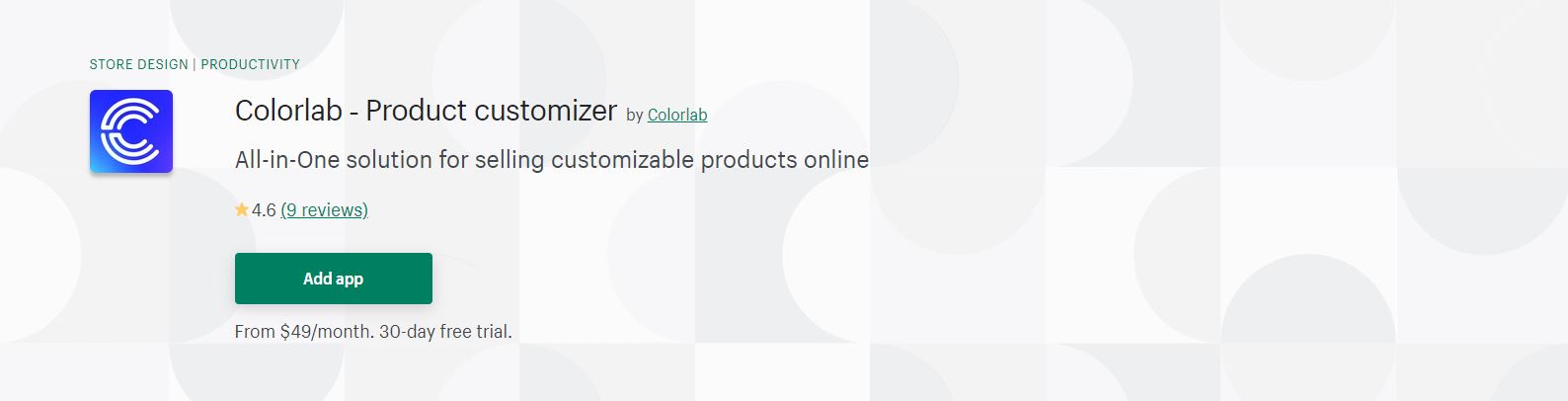 Shopify product customizer