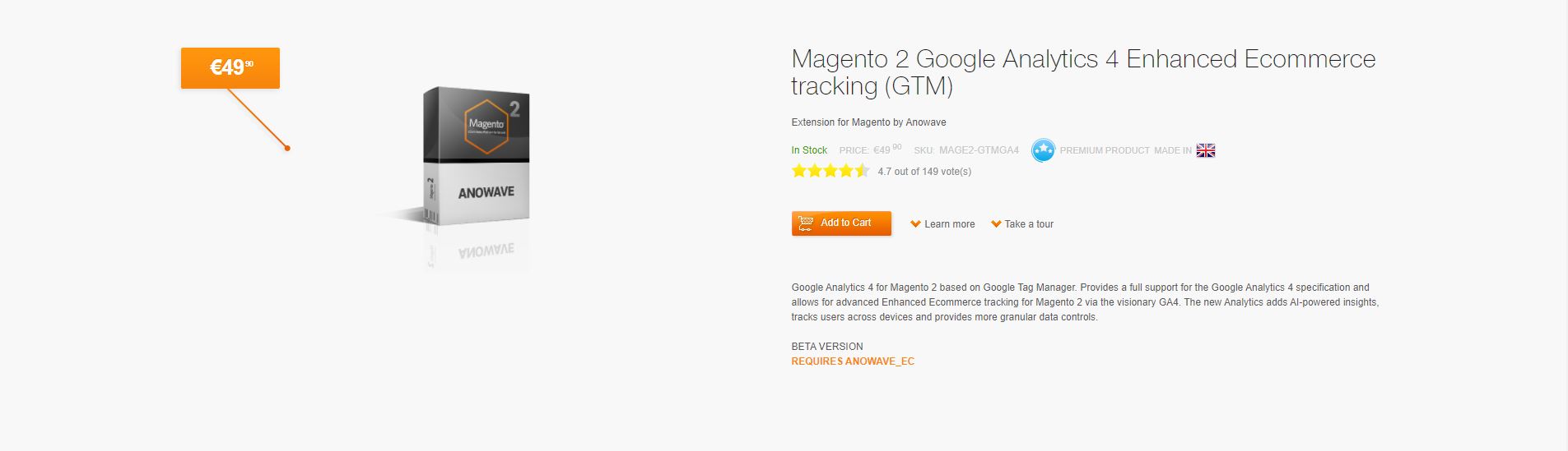 Magento Google Analytics Extension by Anowave