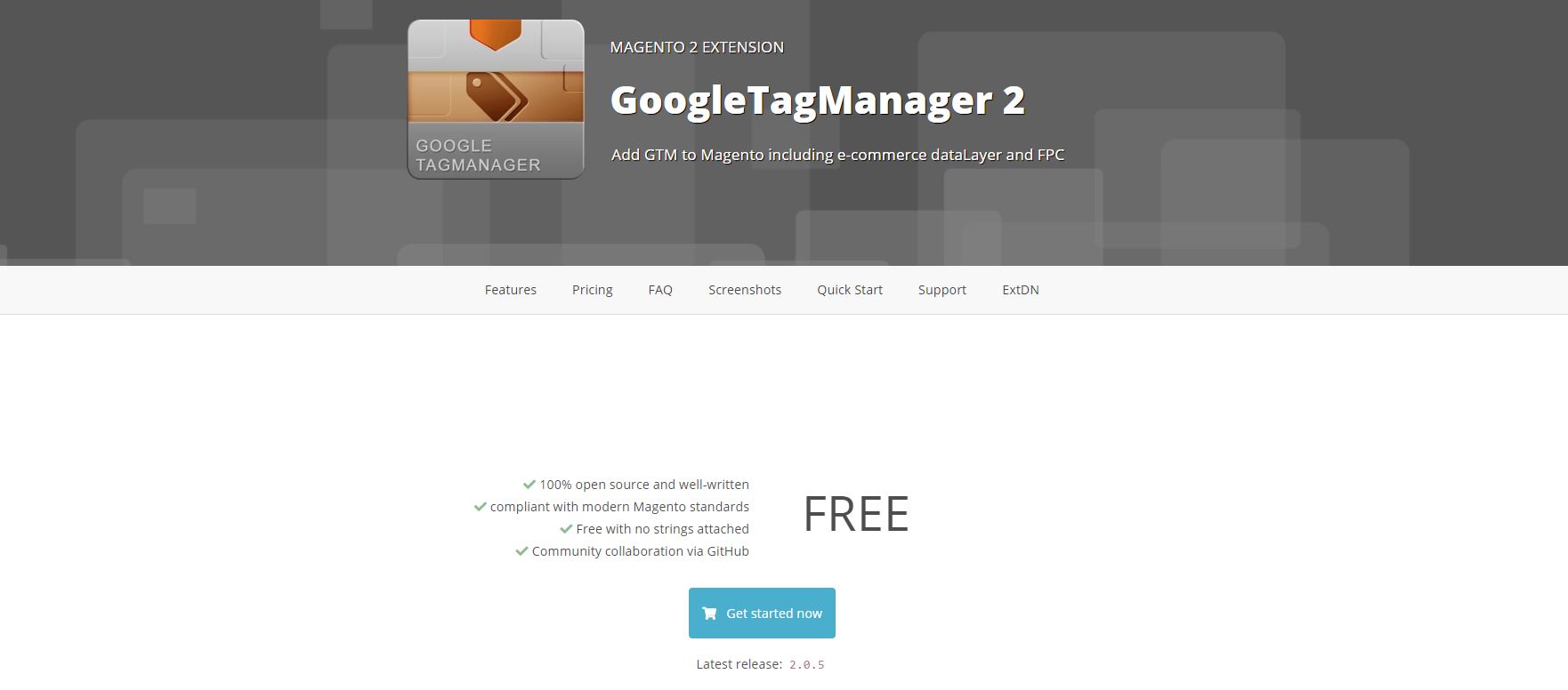 Google tag manager Magento